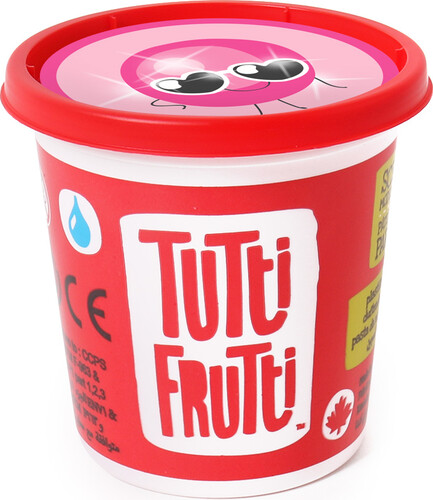 Tutti Frutti Pâte à modeler 100g scintillant gomme balloune (fr/en) 061404100789