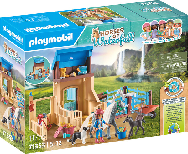 Playmobil Playmobil 71353 Amelia et Whisper avec box pour chevaux 4008789713537