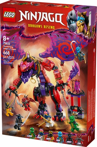 LEGO LEGO 71832 Croc-de-tonnerre le dragon du chaos 673419404914