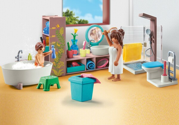 Playmobil Playmobil 71611 Salle de bain avec douche et baignoire 4008789716118