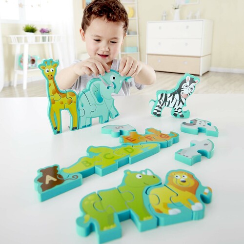 Hape Casse-tête Alphabet & animal parade 6943478027046