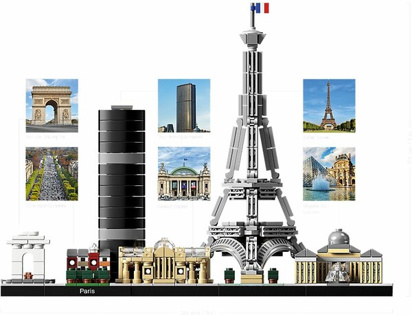 LEGO LEGO 21044 Architecture Paris 673419302470