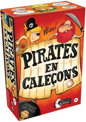 La belette moqueuse Pirates en caleçons 305399500446