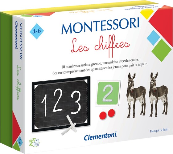Clementoni Montessori - Les chiffres (fr) 8005125523719