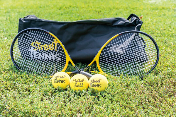 Street Tennis - Ens.jeu avec sac de transport 768563836916