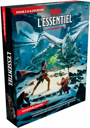 Wizards of the Coast Donjons et dragons 5e DnD 5e (fr) Ensemble L'Essentiel (D&D) 9780786967391