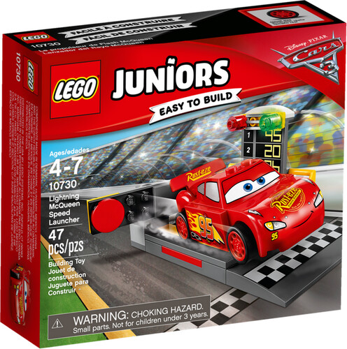 LEGO LEGO 10730 Juniors Le propulseur de Flash McQueen, Les Bagnoles 3 673419264136