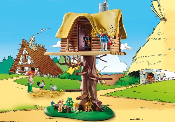 Playmobil Playmobil 71016 Astérix - La hutte d'Assurancetourix 4008789710161