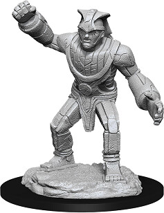 NECA/WizKids LLC Dnd unpainted minis wv11 stone golem 634482900338