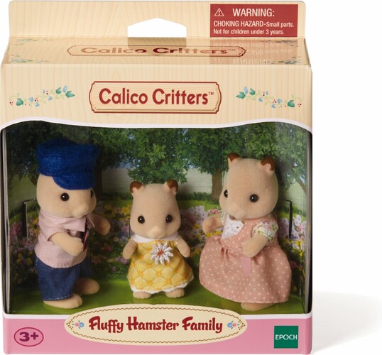 Calico Critters Calico Critters Hamster Fluffy, famille 020373314900