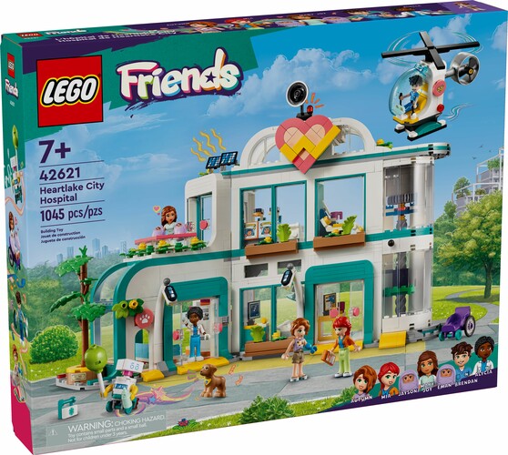 LEGO LEGO 42621 L’hôpital de Heartlake City 673419387576