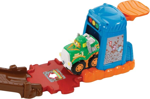 VTech VTech Tut Tut Bolides Circuit Super Cascades Push & Go + Peter, super cascadeur (fr) 3417765037061