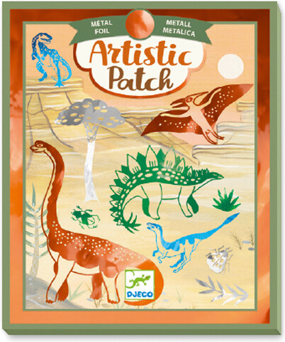 Djeco Artistic patch metal Dinosaurus 3070900094635