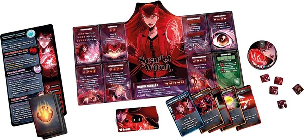 Lucky Duck Games Dice Throne (fr) Marvel - Scarlet Witch vs Thor vs Loki vs Spider-Man (fr) 691835194035