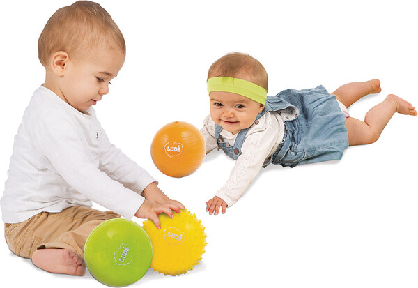 LUDI 3 Balles sensorielles 3550839927896