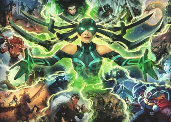 Ravensburger Casse-tête 1000 Marvel Villainous Hela 4005556169030