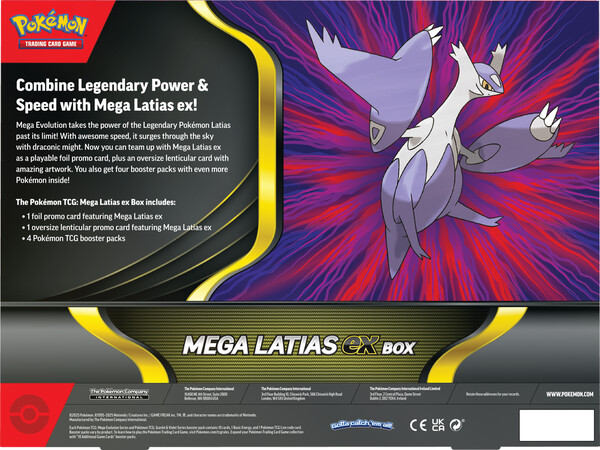 Pokémon Pokemon Mega Evolution - Mega latias ex box 196214130562