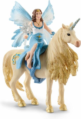 Schleich Schleich 42508 Eyela sur licorne dorée 4059433469010