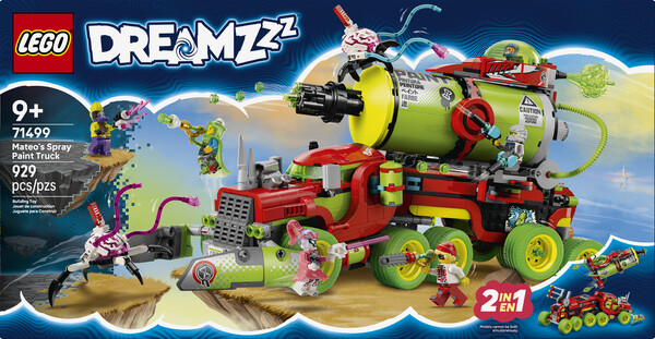 LEGO LEGO 71499 Le camion spray de peinture de Mateo 673419406819