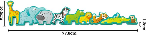 Hape Casse-tête Alphabet & animal parade 6943478027046