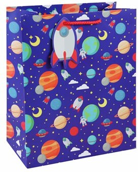 Lamarche Importation Sac cadeau Astronautes large 26,5 x 14 x 33 cm 5033601019015