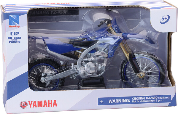New-Ray Toys New Ray - Motocross Yamaha 1:12 Bleu 093577583137