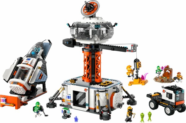 LEGO LEGO 60434 La station spatiale et la base de lancement de fusées 673419390200