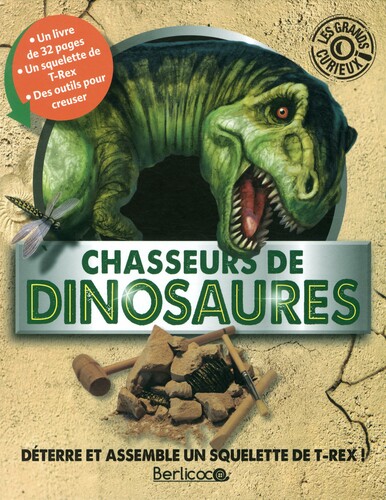 Berlicoco Coffret cadeau Chasseur de dinosaures (fouille) (fr) 9781928119302