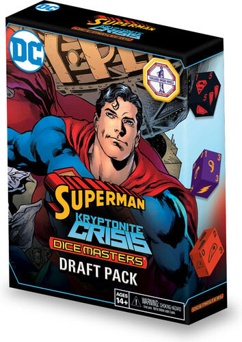 NECA/WizKids LLC DC Dice Masters Superman Kryptonite Crisis Draft Pack 634482741009
