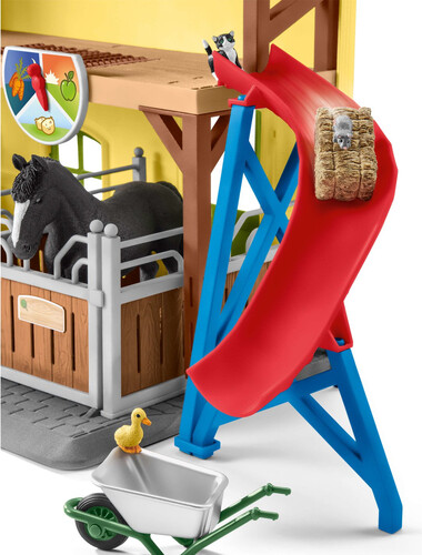 Schleich Schleich 42485 Écurie avec chevaux et accessoires 4055744029912