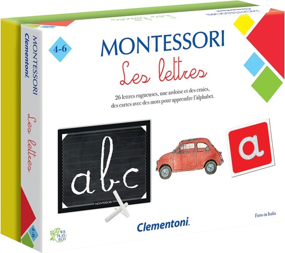 Clementoni Montessori - Les lettres (fr) 8005125523740