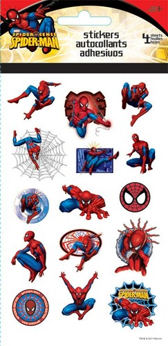 Trends International Standard Stickers Spider-Man, 4 Sheets (fr/en) 042692002009