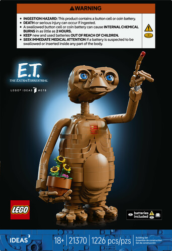 LEGO LEGO 21370 ideas E.T. L'extraterrestre 673419423731