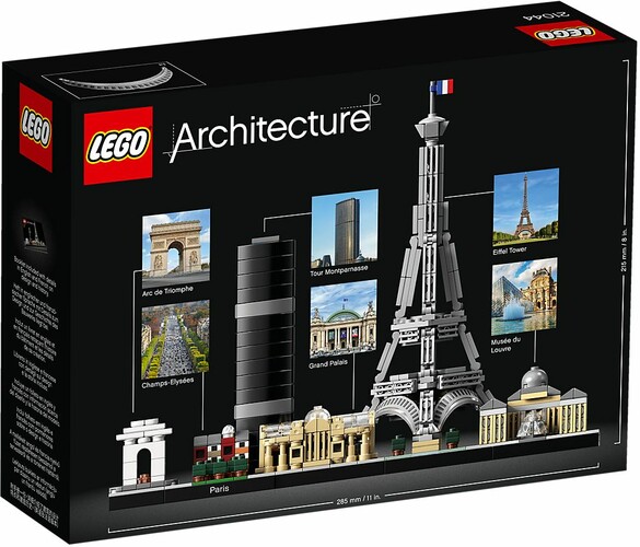 LEGO LEGO 21044 Architecture Paris 673419302470