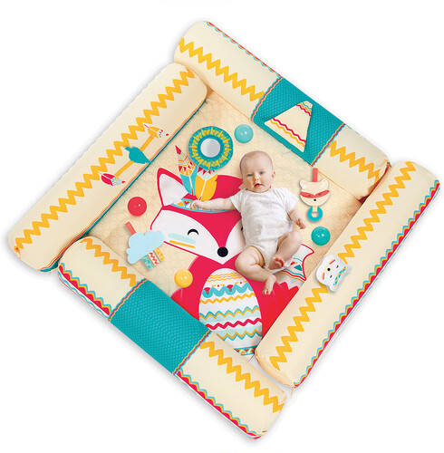 LUDI Aire d'éveil gonflable Indien 3550833200124