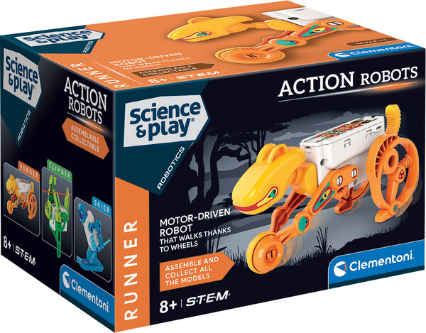 Clementoni S&J - extreme robot - coureur 8005125751372