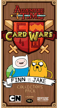 Cryptozoic Entertainment Adventure Time Card Wars (en) Finn vs Jake 815442015587