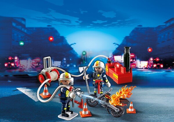 Playmobil Playmobil 5365 Pompiers avec boyaux à incendie (juin 2015) 4008789053657