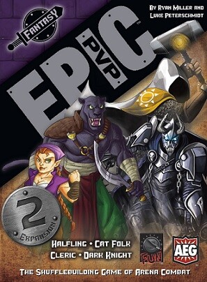 Alderac Entertainment Group (AEG) Epic Pvp Fantasy (en) ext Expansion 2 (Halflings, Cat Folk, Clerics, Dark Knights) 729220062031