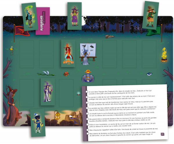 Les Éditions Passe-Temps Le concours de sorcellerie (fr) 830096008501