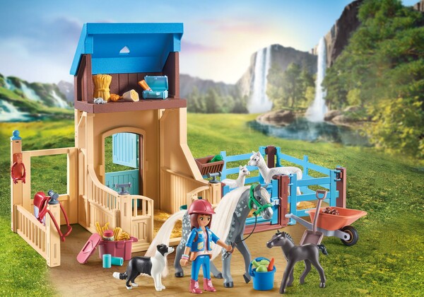Playmobil Playmobil 71353 Amelia et Whisper avec box pour chevaux 4008789713537