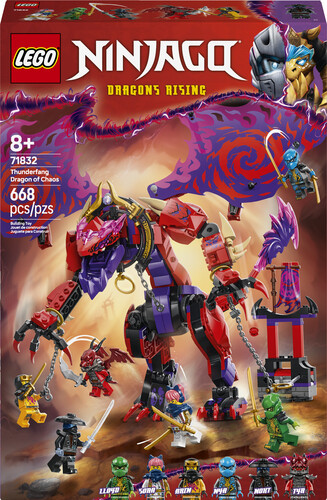 LEGO LEGO 71832 Croc-de-tonnerre le dragon du chaos 673419404914