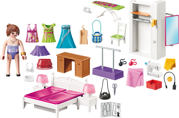 Playmobil Playmobil 70208 Chambre avec espace couture 4008789702081