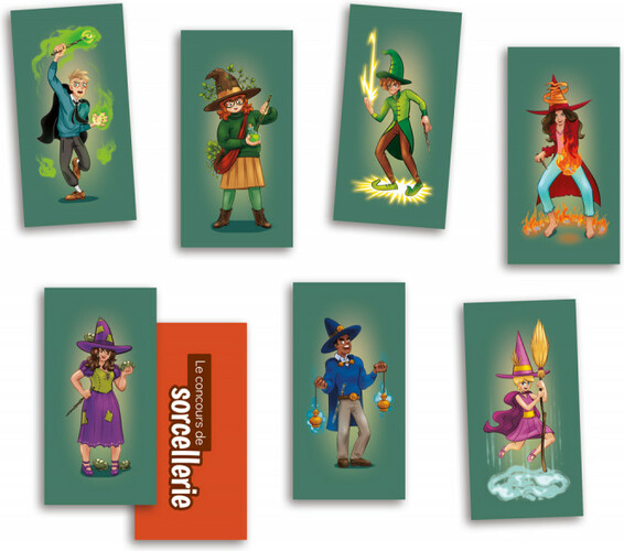 Les Éditions Passe-Temps Le concours de sorcellerie (fr) 830096008501