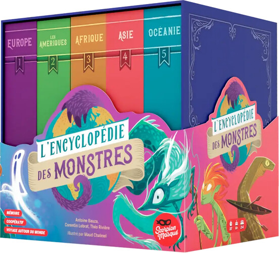 Scorpion Masqué Encyclopédie des Monstres (fr) 807658001546