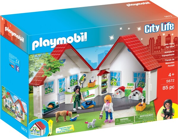 Playmobil Playmobil 5672 Animalerie transportable (ancien 5633) (juin 2016) 4008789056726