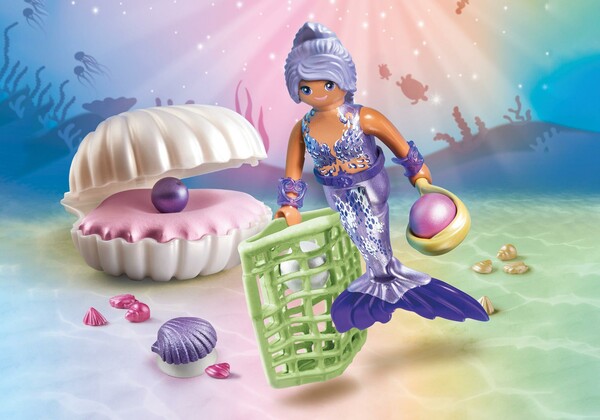 Playmobil Playmobil 71502 Sirène avec coquillage et perle 4008789715029