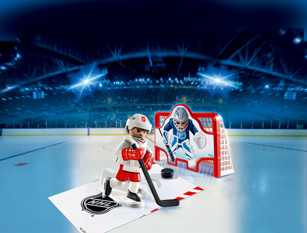 Playmobil Playmobil 5071 LNH Filet de hockey de pratique avec cibles (NHL) (oct 2015) 4008789050717