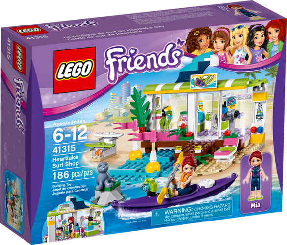 LEGO LEGO 41315 Friends La boutique de surf de Heartlake City 673419265126