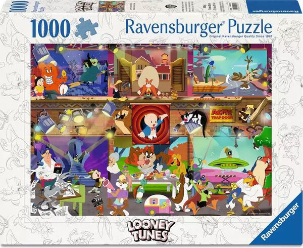 Ravensburger casse-tête Casse-tête 1000 Looney Tunes Studio 4005555018117